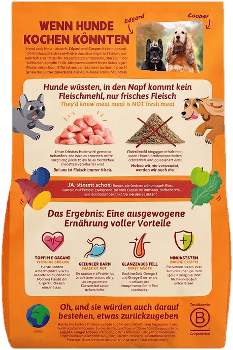 Edgard & Cooper Frisches Huhn Trockenfutter M 2,5kg
