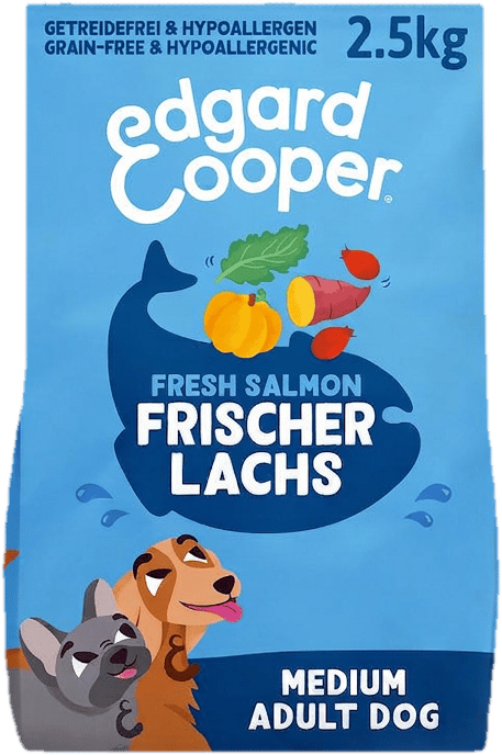 Edgard & Cooper Frischer norwegischer Lachs Trockenfutter M 2,5kg