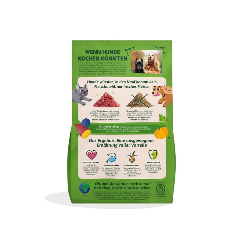 Edgard & Cooper Fresh Lamb Dry Food M 2. 5kg