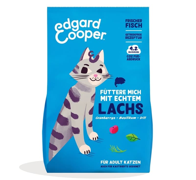 Edgard & Cooper Frischer Lachs Trockenfutter 4kg