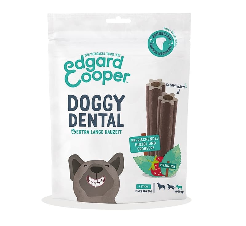 Edgard & Cooper Doggy Dental Mint & Strawberry S
