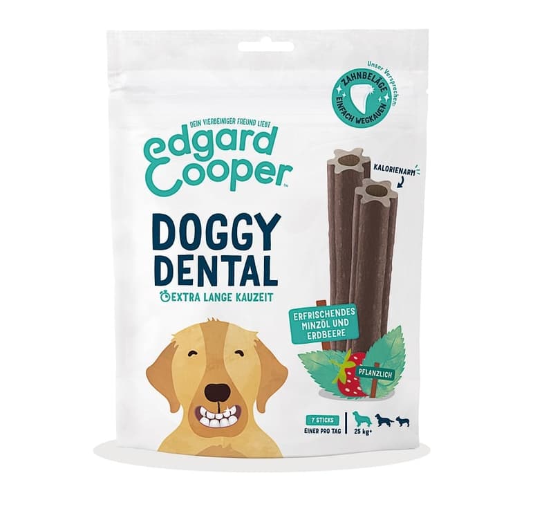 Edgard & Cooper Doggy Dental Mint & Strawberry L