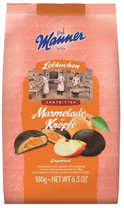 Manner Marmeladen Lebkuchen Knöpfe