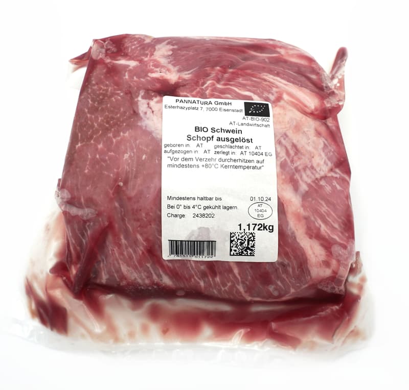 Esterhazy BIO Sonnenschwein Schopfbraten am Stück