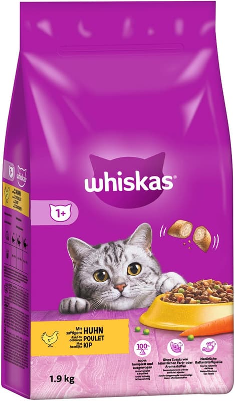 Whiskas Dry with Chicken 1+