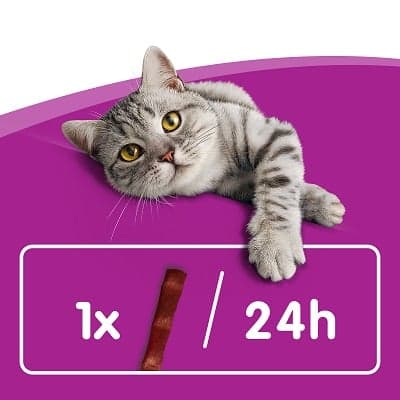 Whiskas Snacks Sticks - Reich an Huhn