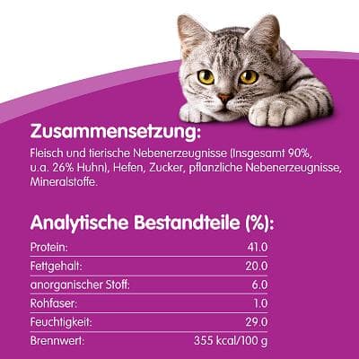 Whiskas Snacks Sticks - Reich an Huhn