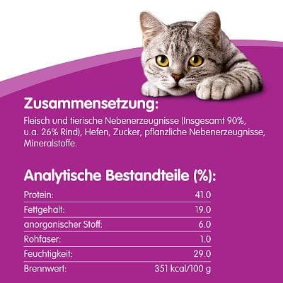 Whiskas Snacks Sticks - Reich an Lachs