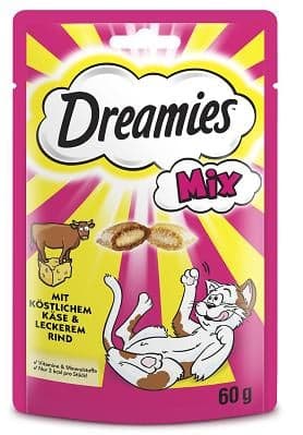 Dreamies Snacks Mix with cheese & beef