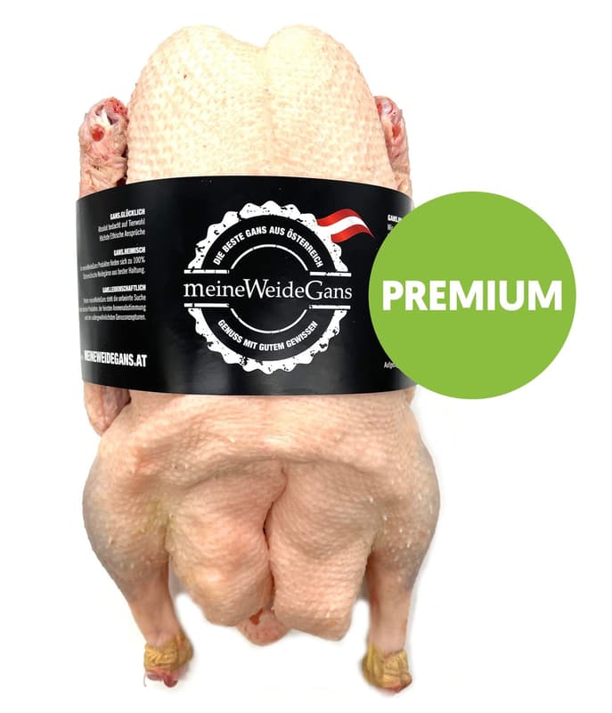 meineWeideGans im Ganzen "Premium" (4,1– 4,5 kg)