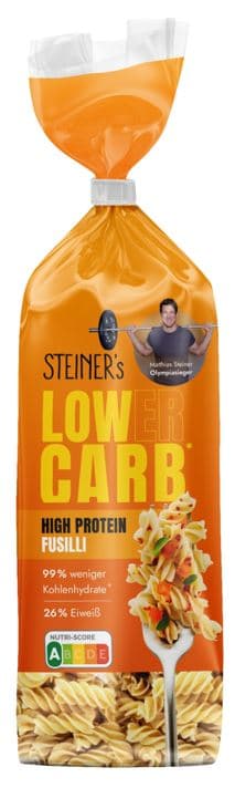 STEINER's Lower Carb High Protein Fusilli