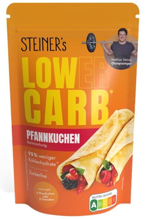 STEINER's Lower Carb Pfannkuchen Backmischung