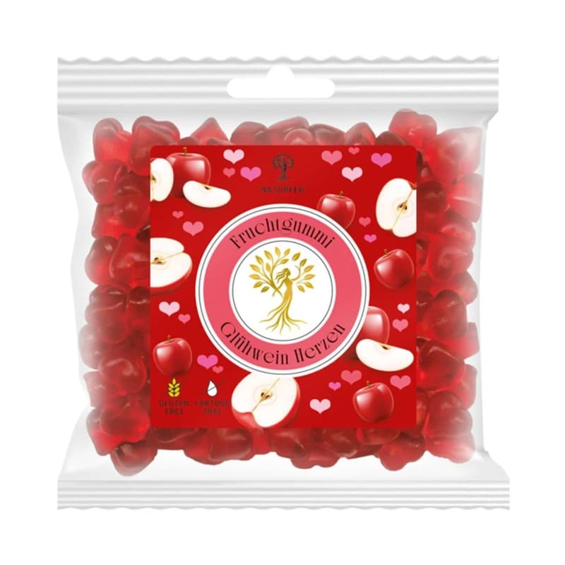 Fruchtgummi Glühwein Herzen