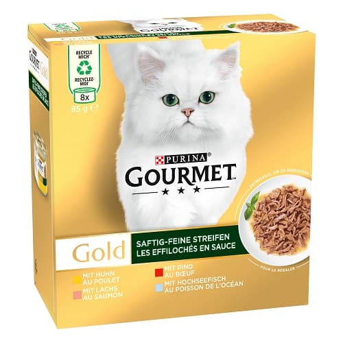 Gourmet Gold Juicy-Fine Strips MULTIPACK of 8