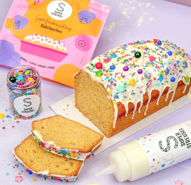 Super Streusel SuperBackmischung Rührkuchen