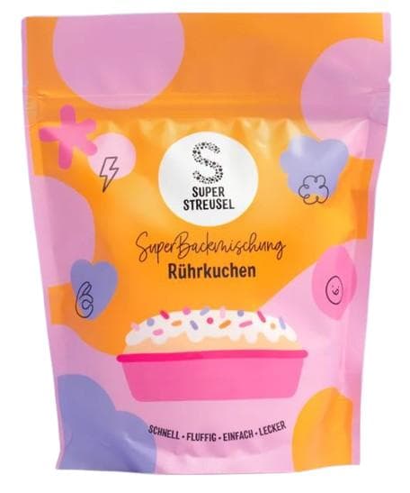 Super Streusel SuperBackmischung Rührkuchen