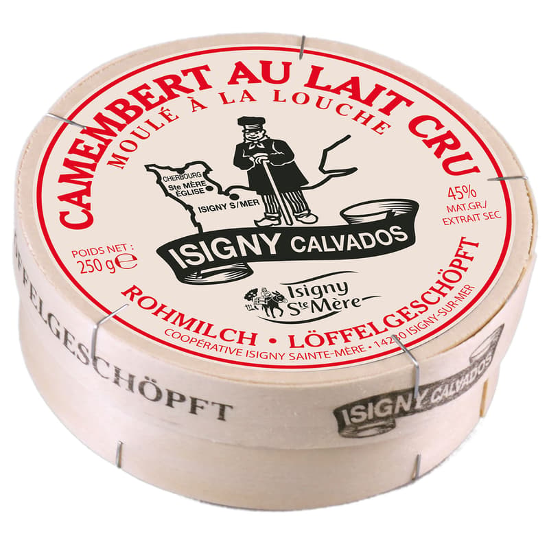 Isigny Camembert Calvados Rohmilch
