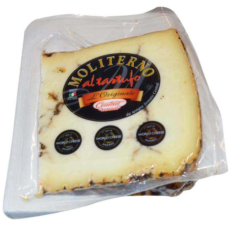 Moliterno Pecorino mit Trüffeln