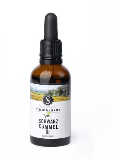Schlattbauerngut BIO Schwarzkümmelöl Pipettenflasche