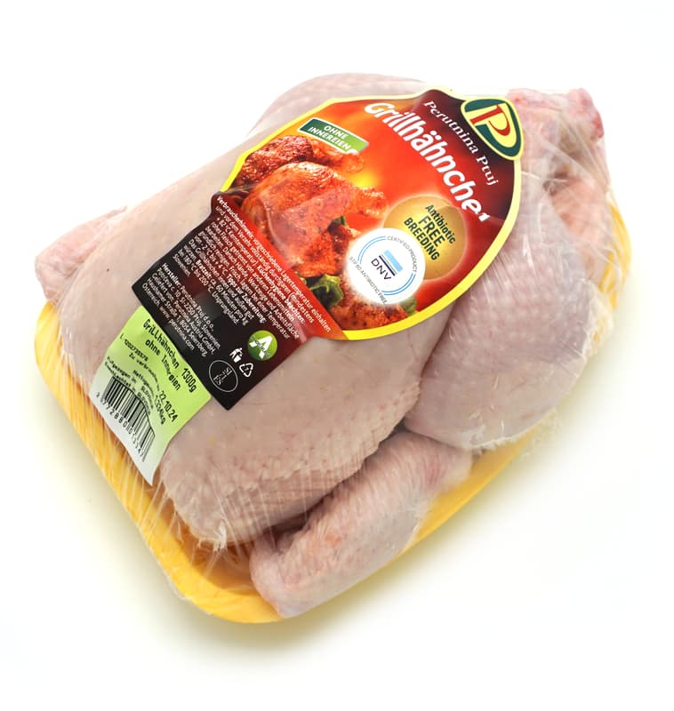 Huhn im Ganzen, grillfertig