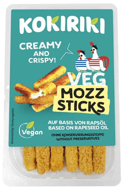 Kokiriki Vegane Mozza Sticks