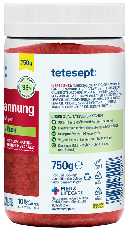 tetesept Muskel Entspannung Meersalz