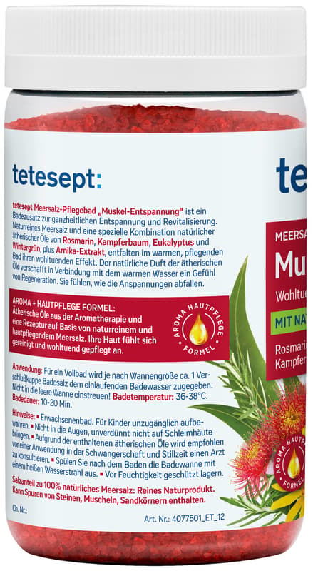 tetesept Muskel Entspannung Meersalz