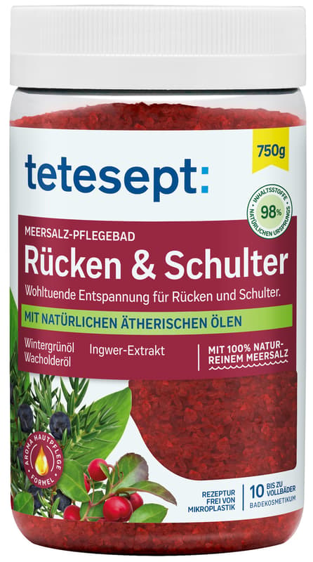 tetesept Back & Shoulder Sea Salt