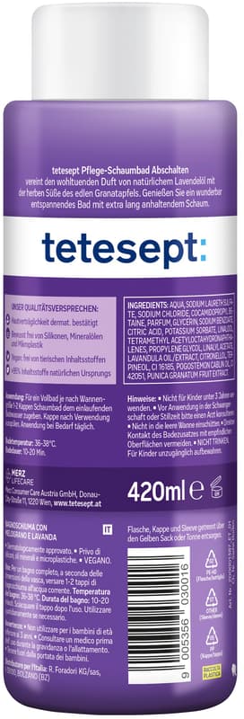 tetesept Abschalten Schaumbad