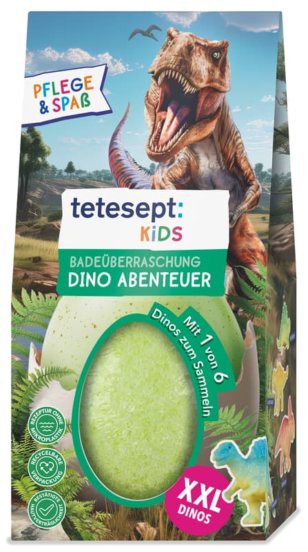 tetesept Kids Bath Surprise Dino Adventure