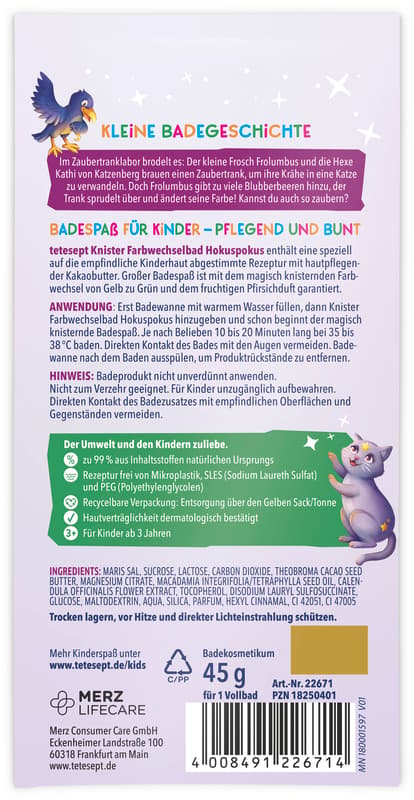 tetesept Kids Kinderbad Hokuspokus