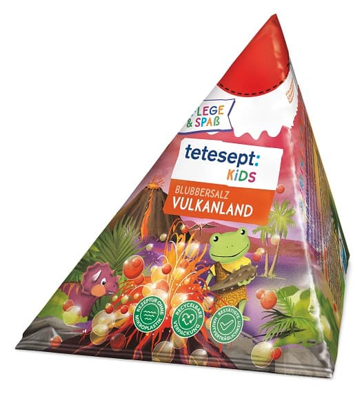 tetesept Kids Blubbersalz Vulkan Land