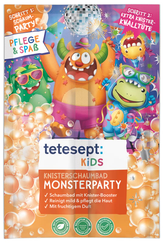 tetesept Kids Kinder Badespaß Monsterparty