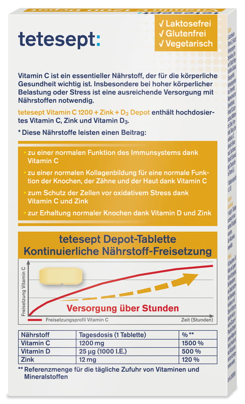 tetesept VITAMIN C 1200 FTa