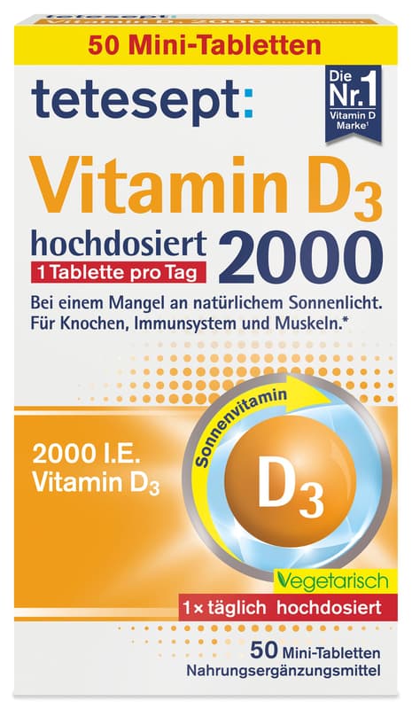 tetesept Vitamin D3 2000