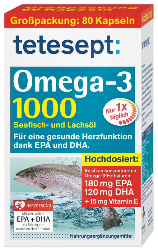 tetesept Omega-3 1000 KAP
