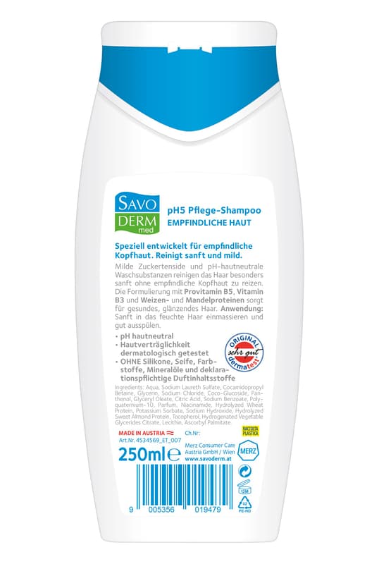 Savoderm med pH5 Pflege Shampoo empfindliche Haut