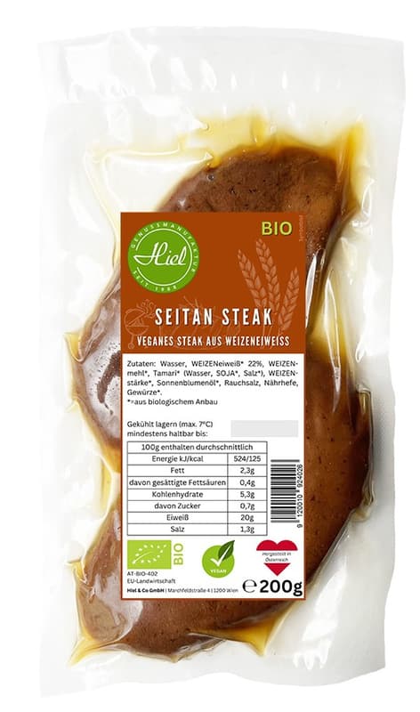 Hiel BIO Seitan Steak VEGAN