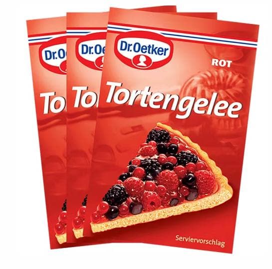 Dr. Oetker Tortengelee Rot