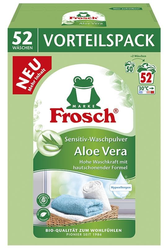 Frosch Aloe Vera Sensitive Washing Powder Value Pack
