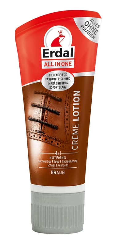 Erdal all-in-one cream lotion brown