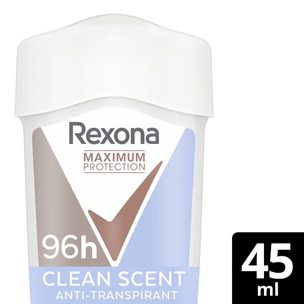 Rexona Deocreme Antitranspirant Maximum Protection Clean Scent