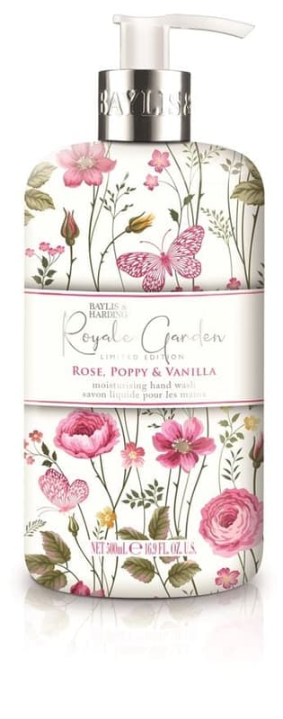 Baylis & Harding Royale Garden Flüssigseife ROSE, POPPY & VANILLA
