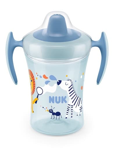 NUK Trainer Cup 230ml, 6+ months, blue