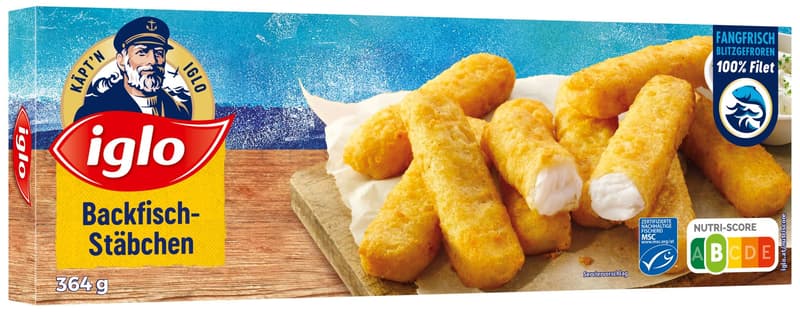 Iglo MSC 13 Baked Fish Sticks