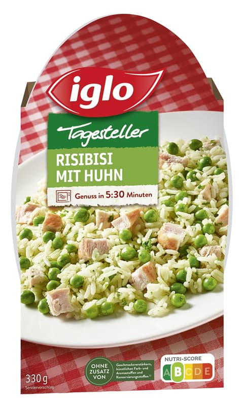Iglo Risibisi with chicken