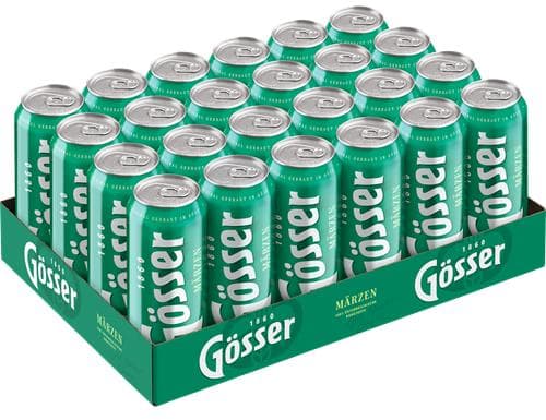 Gösser Märzen Dose 24x500ml (EinwegPFAND)