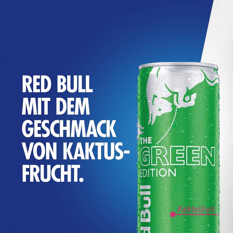 Red Bull Energy Drink Green Edition - Kaktusfrucht (EinwegPFAND)