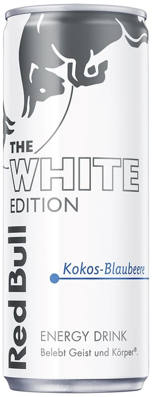 Red Bull Energy Drink White Edition - Coconut-Blueberry (Single-use deposit)