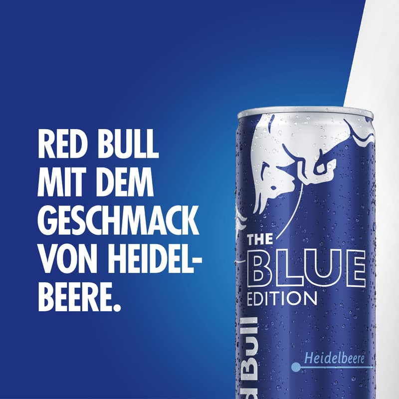 Red Bull Energy Drink Blue Edition - Heidelbeere (EinwegPFAND)